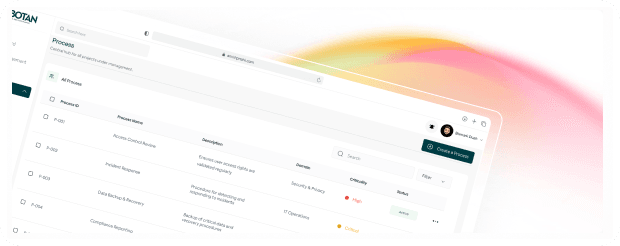 Process & Asset Catalog